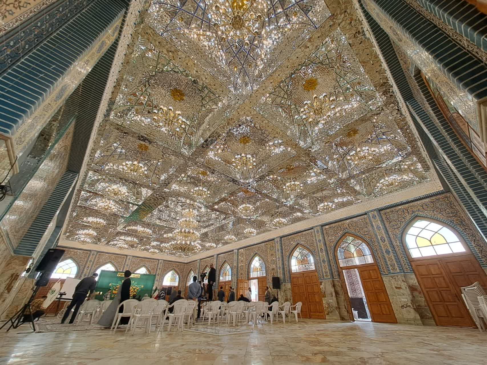 شبستان امام رضا(ع) آستان مقدس حضرت فاطمه اخری(س) افتتاح شد