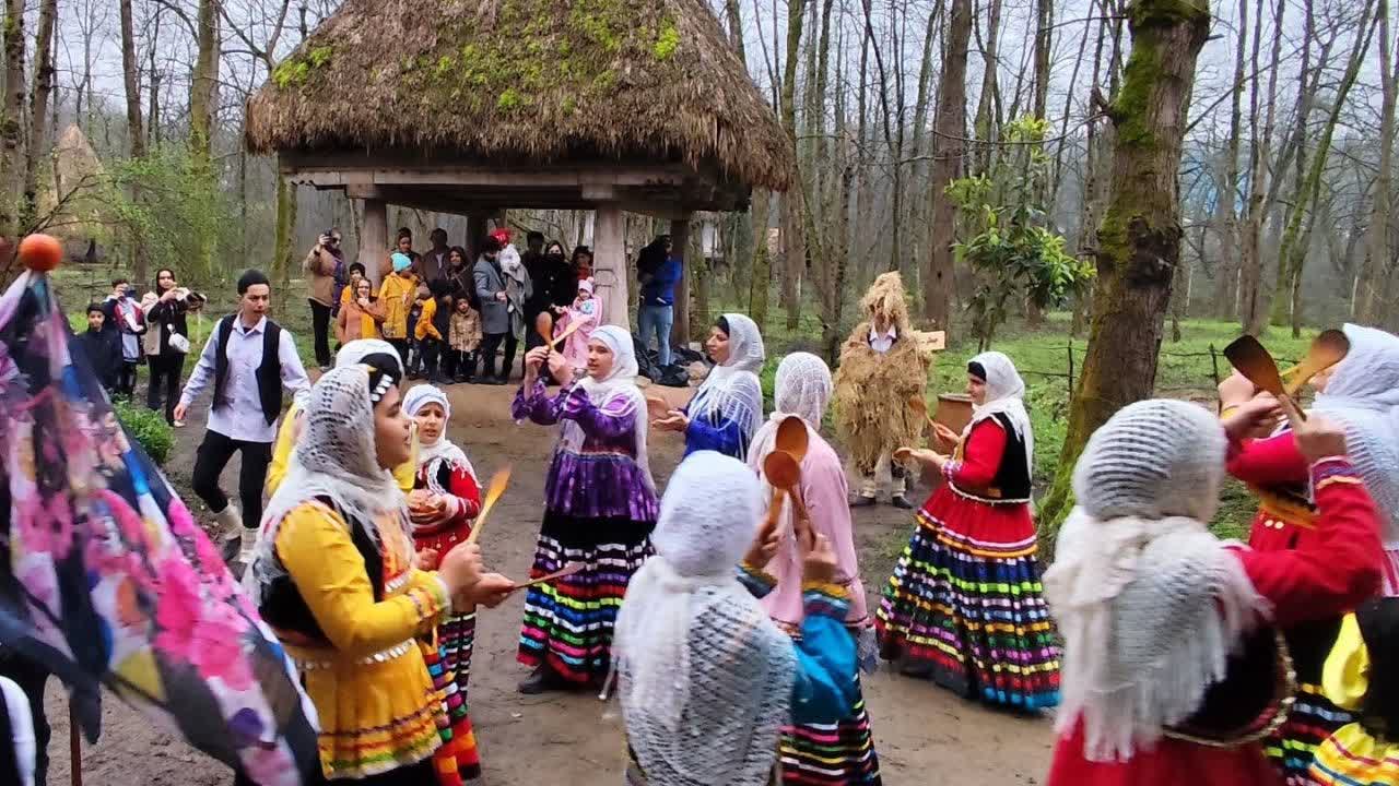 برگزاری مراسم آئینی در موزه میراث روستایی گیلان